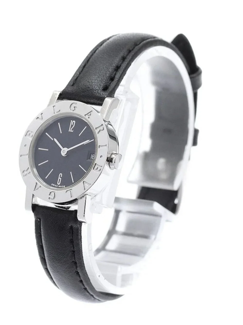 BVLGARI BVLGARIBVLGARI BB23SLD Date black Dial Quartz Ladies Watch_957728